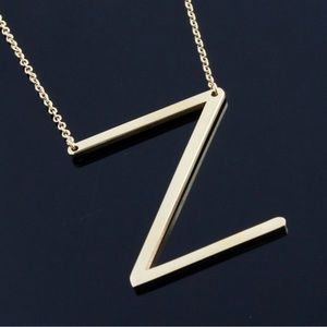Letter necklace